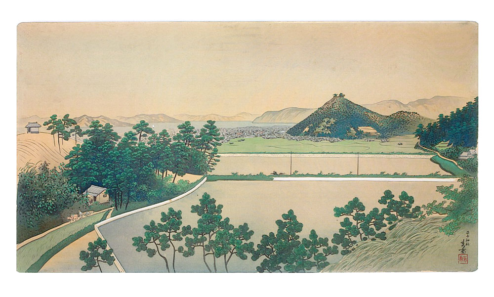 笠山の眺望